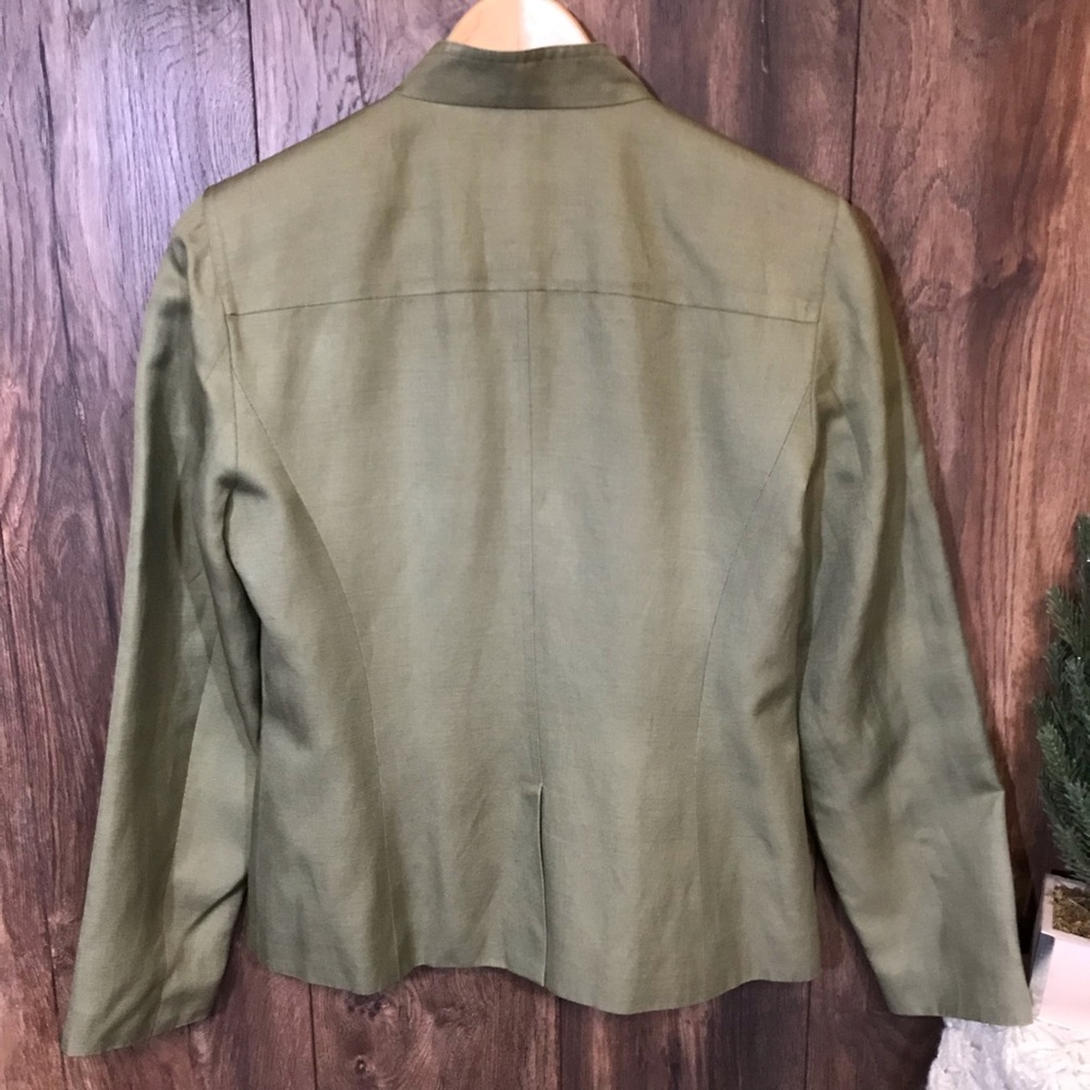 Talbots sage green jacket - Picture 3 of 5